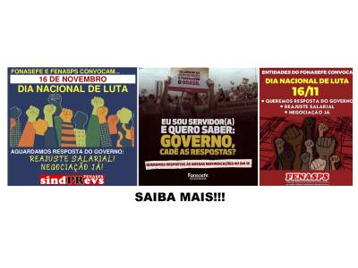 16 NOVEMBRO DIA DE LUTA