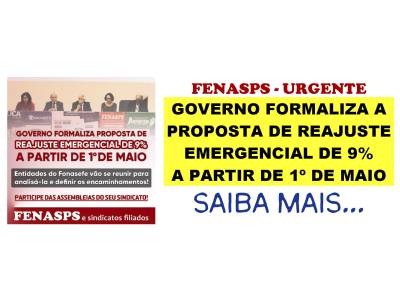 GOVERNO APRESENTA PROPOSTA OFICIAL