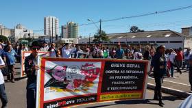 GREVE GERAL DE 28 DE ABRIL - Ato em Londrina