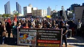 GREVE GERAL DE 28 DE ABRIL - Ato em Cascavel