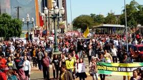 GREVE GERAL DE 28 DE ABRIL - Ato em Curitiba