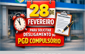 Prazo para desligamento do PGD compulsório