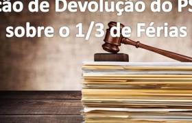 AÇÃO DO PSS SOBRE 1/3 DE FERIAS