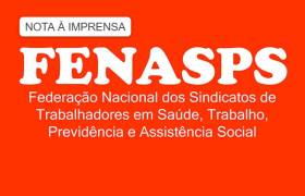 NOTA À IMPRENSA: