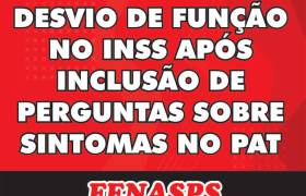 DESVIO DE FUNÇÃO NO INSS