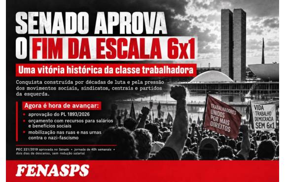 FIM DA ESCALA 6X1