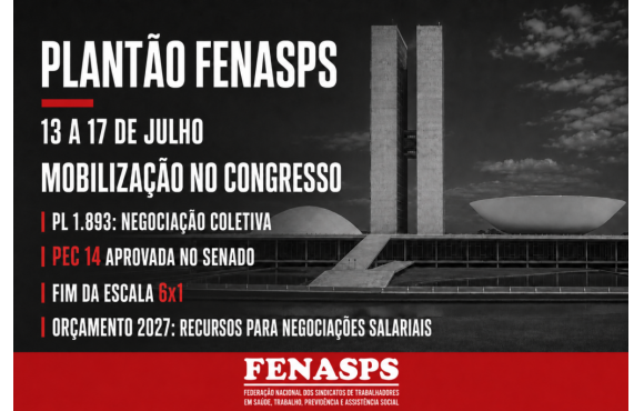 Plantão FENASPS: 