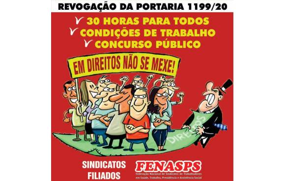 TRABALHADORES DO INSS, UNI-VOS, VAMOS À LUTA!