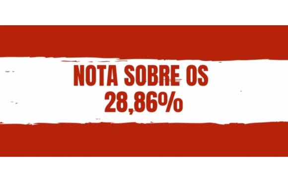 ESCLARECIMENTOS SOBRE A AÇÃO DOS 28% DOS MILITARES