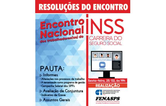 RESOLUÇÕES DO ENCONTRO NACIONAL VIRTUAL