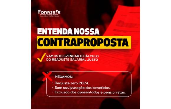 ENTENDA A CONTRAPROPOSTA